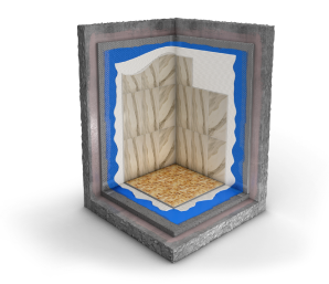 Система облицовки SPA, хаммамов под мозаику и плитку